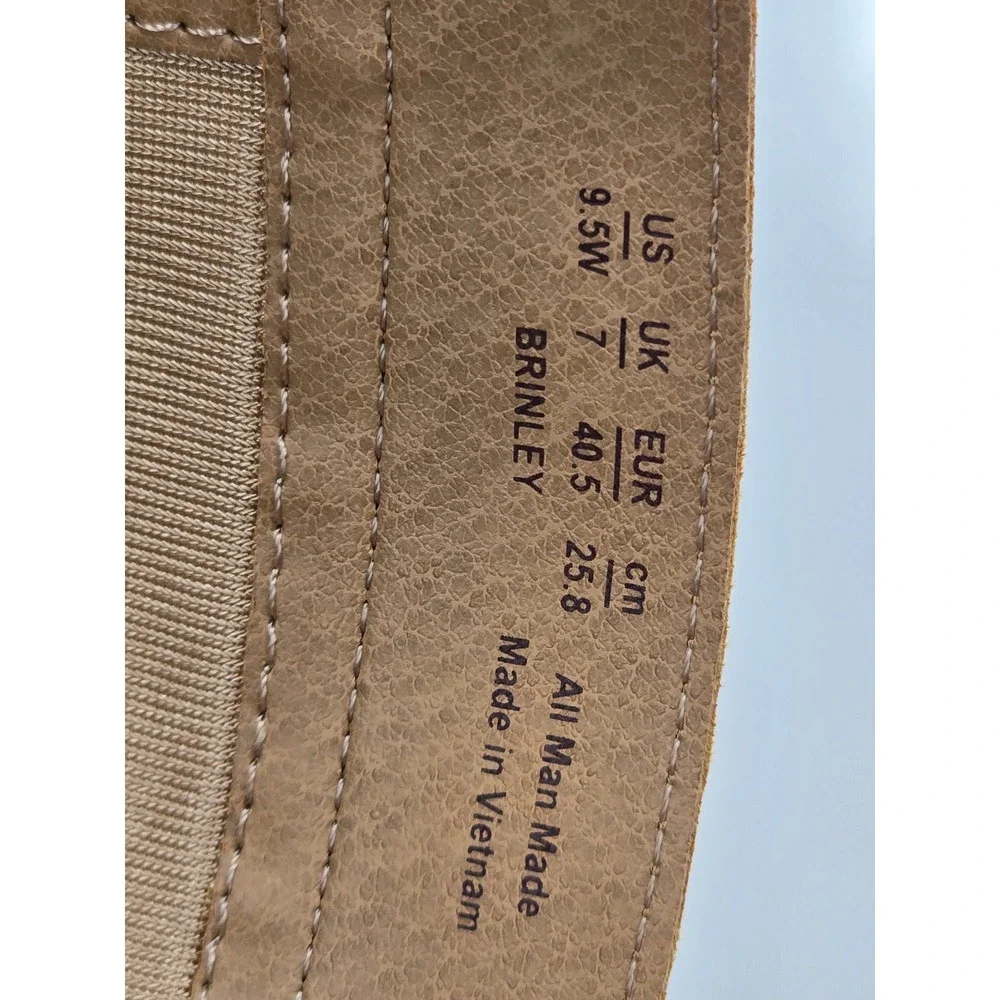 LifeStride Brinley Boots Womens 9.5W Caramel Tall Zip Soft System -NEW